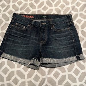 J.Crew Dark Wash Denim Shorts